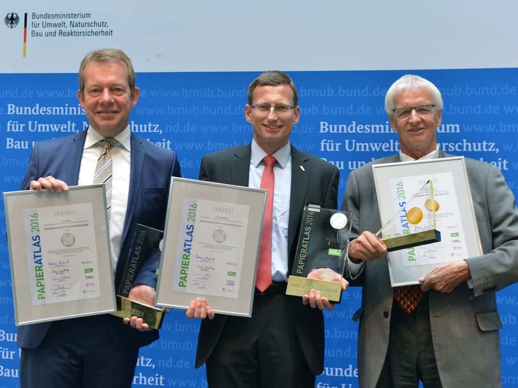 Bild: Siegen ist "Recyclingpapierfreundlichste Stadt 2016"