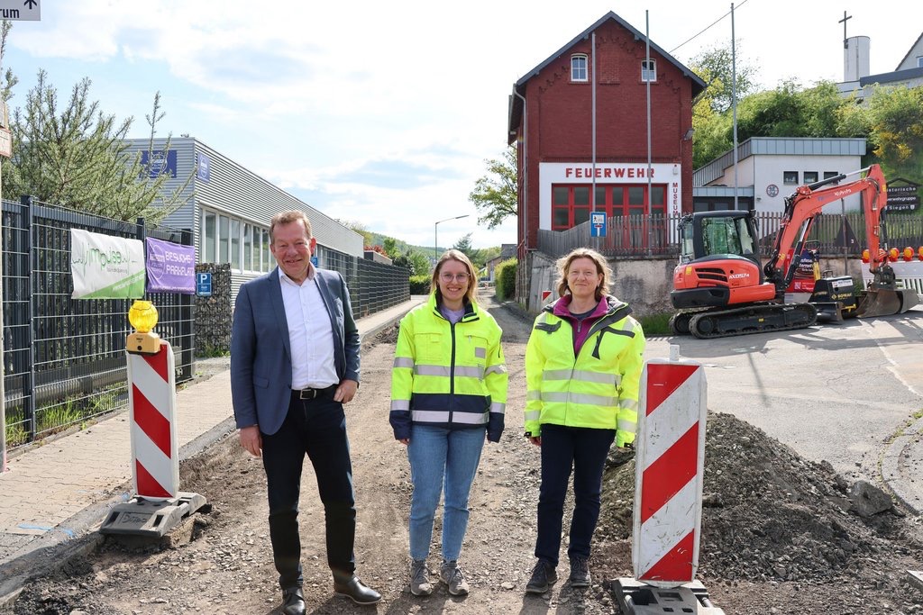 Bild: Sanierung Seelbacher Weg gestartet