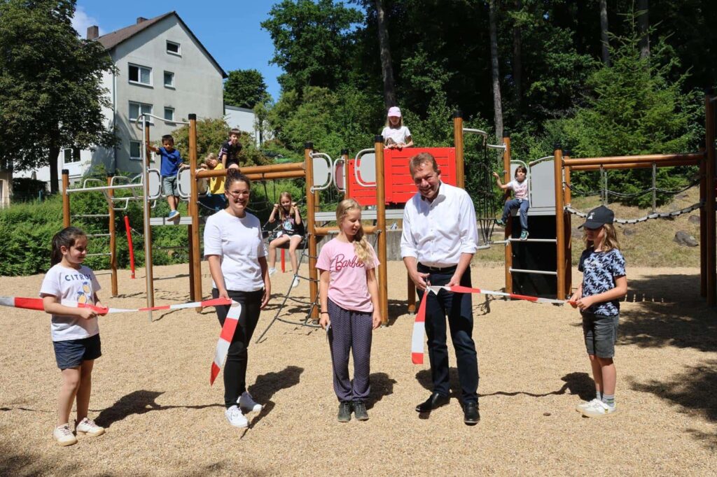 Bild: Spielplatz im Albichweg runderneuert